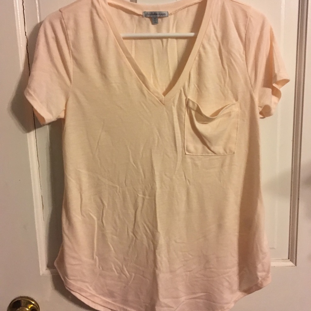 Charolette Russe Size Medium Pink T-Shirt